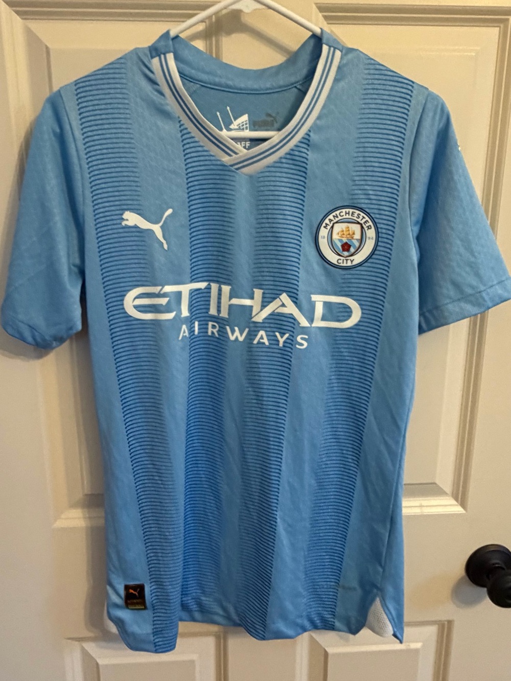 Puma Manchester City Small Blue Home Jersey